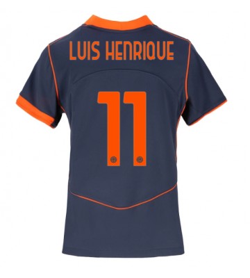 Inter Milan Luis Henrique #11 Replika Tredjetrøje Dame 2025-26 Kortærmet
